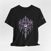 画像をギャラリービューアに読み込む, ALIEN UFO UAP CHROME SIGIL PURPLE WITCHCRAFT LIL BRUH GWOP TEE
