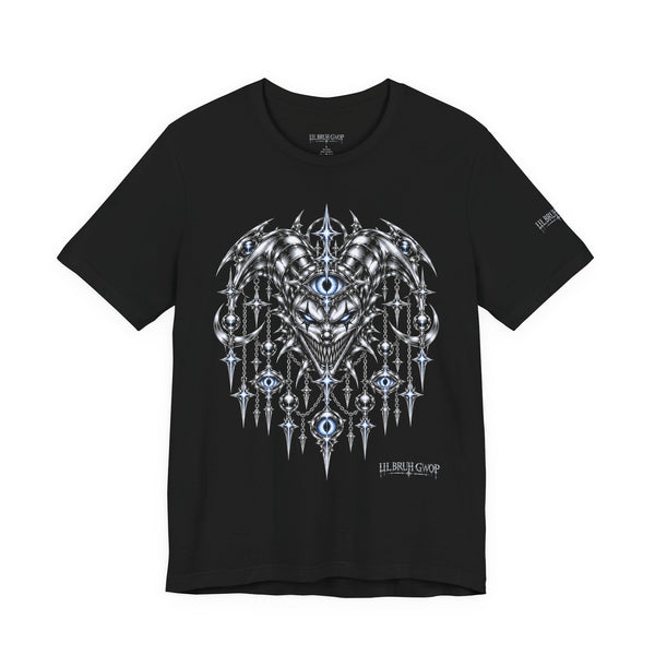 ALL SEEING EYE CHROME SIGIL JESTER CLOWN JUGGALO TEE LIL BRUH GWOP
