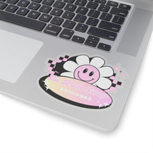 Load image into Gallery viewer, SMILE FLOWER STICKER - PINK
