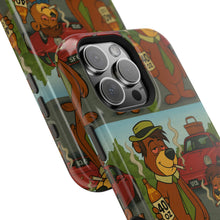 Load image into Gallery viewer, RAINY BEAR X LIL BRUH GWOP SFCB YOGI BEAR BOO BOO MAGNETIC IMPACT RESISTANT PHONE CASES
