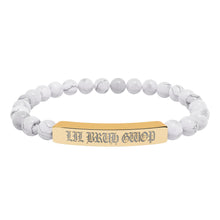 画像をギャラリービューアに読み込む, LIL BRUH GWOP NATURAL CRYSTAL BRACELET (ENGRAVING) - MULTI COLORS
