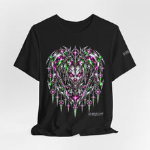 Load image into Gallery viewer, TWIN DAGGER HARLEQUIN CHROME SIGIL TEE | LIL BRUH GWOP
