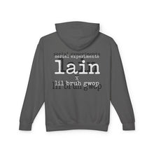 Load image into Gallery viewer, SERIAL EXPERIMENTS LAIN X LIL BRUH GWOP ANIME HOODIE - MULTI COLORS
