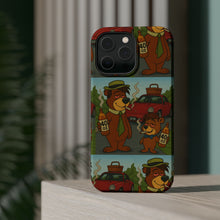 Load image into Gallery viewer, RAINY BEAR X LIL BRUH GWOP SFCB YOGI BEAR BOO BOO MAGNETIC IMPACT RESISTANT PHONE CASES
