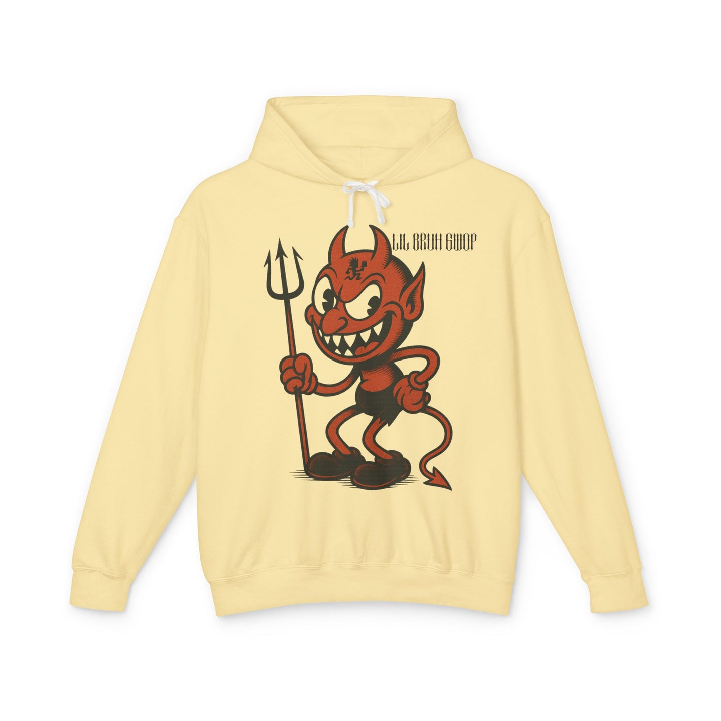 LIL BRUH GWOP GWOP DEVIL JUGGALO HOODIE - MULTI COLORS
