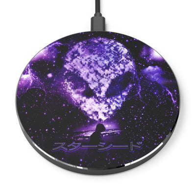 STARSEED ワイヤレス充電器 - パープル