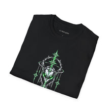 Load image into Gallery viewer, LIL BRUH GWOP ALIEN CHROME SIGIL GREEN TEE
