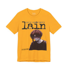Load image into Gallery viewer, SERIAL EXPERIMENTS LAIN X LIL BRUH GWOP ANIME TEE - MULTI COLORS
