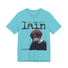 Load image into Gallery viewer, SERIAL EXPERIMENTS LAIN X LIL BRUH GWOP ANIME TEE - MULTI COLORS
