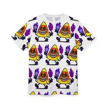 Load image into Gallery viewer, LIL BRUH GWOP CANDY CORN HALLOWEEN ALL OVER TEE

