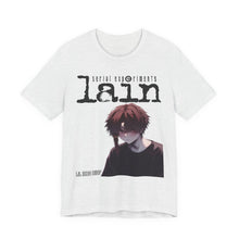 Load image into Gallery viewer, SERIAL EXPERIMENTS LAIN X LIL BRUH GWOP ANIME TEE - MULTI COLORS
