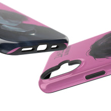 Load image into Gallery viewer, SERIAL EXPERIMENTS LAIN X LIL BRUH GWOP MAGNETIC IMPACT RESISTANT TOUGH PINK PHONE CASE
