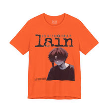 Load image into Gallery viewer, SERIAL EXPERIMENTS LAIN X LIL BRUH GWOP ANIME TEE - MULTI COLORS
