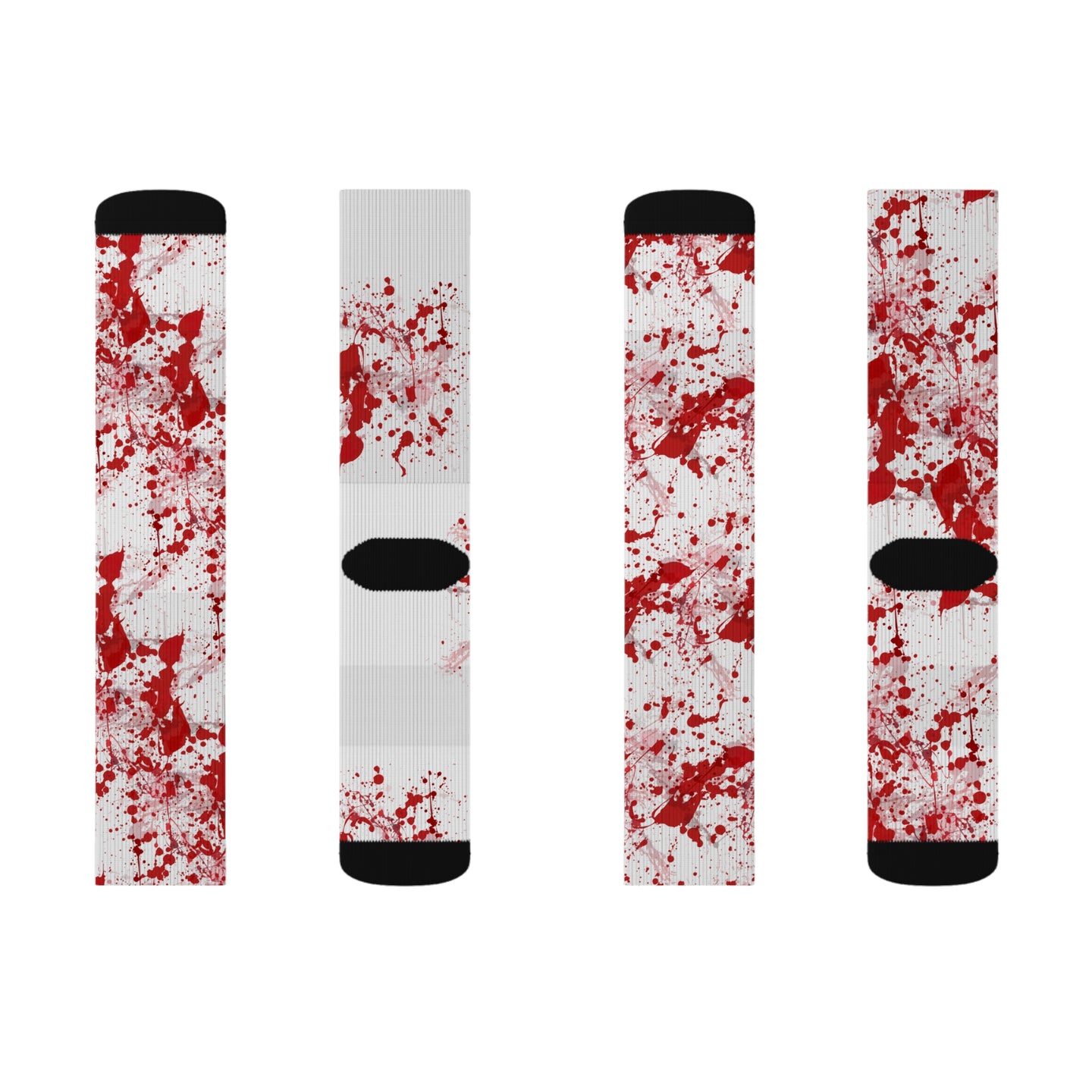 BLOOD SPLATTER SOCKS