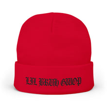 Load image into Gallery viewer, LIL BRUH GWOP KNIT BEANIE (EMBROIDERY) - MULTI COLORS
