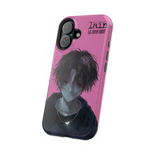 Load image into Gallery viewer, SERIAL EXPERIMENTS LAIN X LIL BRUH GWOP MAGNETIC IMPACT RESISTANT TOUGH PINK PHONE CASE
