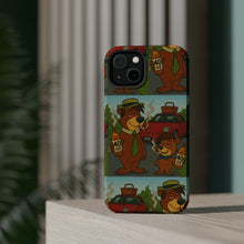 Load image into Gallery viewer, RAINY BEAR X LIL BRUH GWOP SFCB YOGI BEAR BOO BOO MAGNETIC IMPACT RESISTANT PHONE CASES
