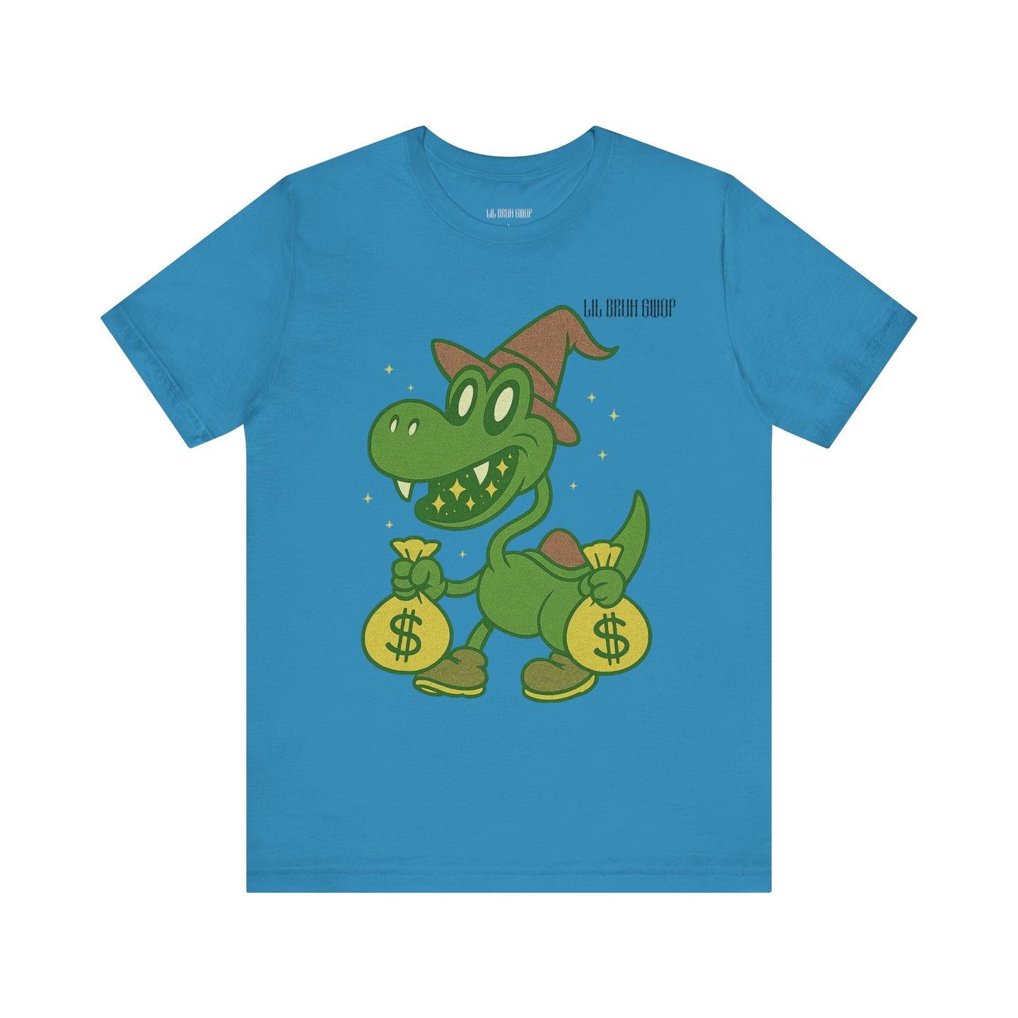 LIL BRUH GWOP BAG RUNNER TEE - MULTI COLORS