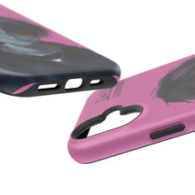 Load image into Gallery viewer, SERIAL EXPERIMENTS LAIN X LIL BRUH GWOP MAGNETIC IMPACT RESISTANT TOUGH PINK PHONE CASE

