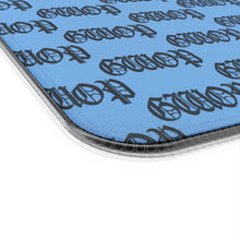 Load image into Gallery viewer, GWOP MONOGRAM LED GAMING MOUSE PAD WIRELESS CHARGING - BLUE
