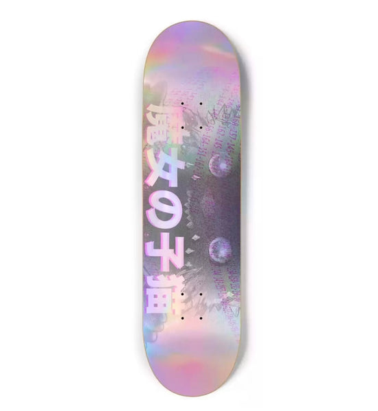 CRYPTEX CODE HOLOGRAPHIC SKATEBOARD 8.75