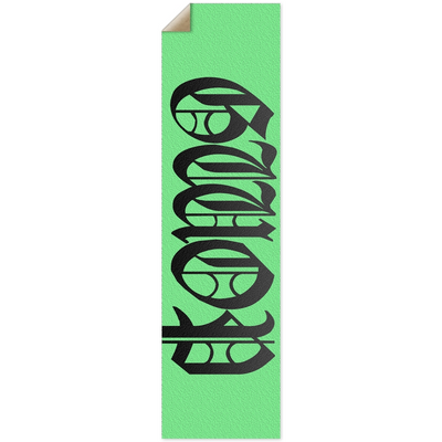 GWOP GREEN SKATEBOARD GRIPTAPE