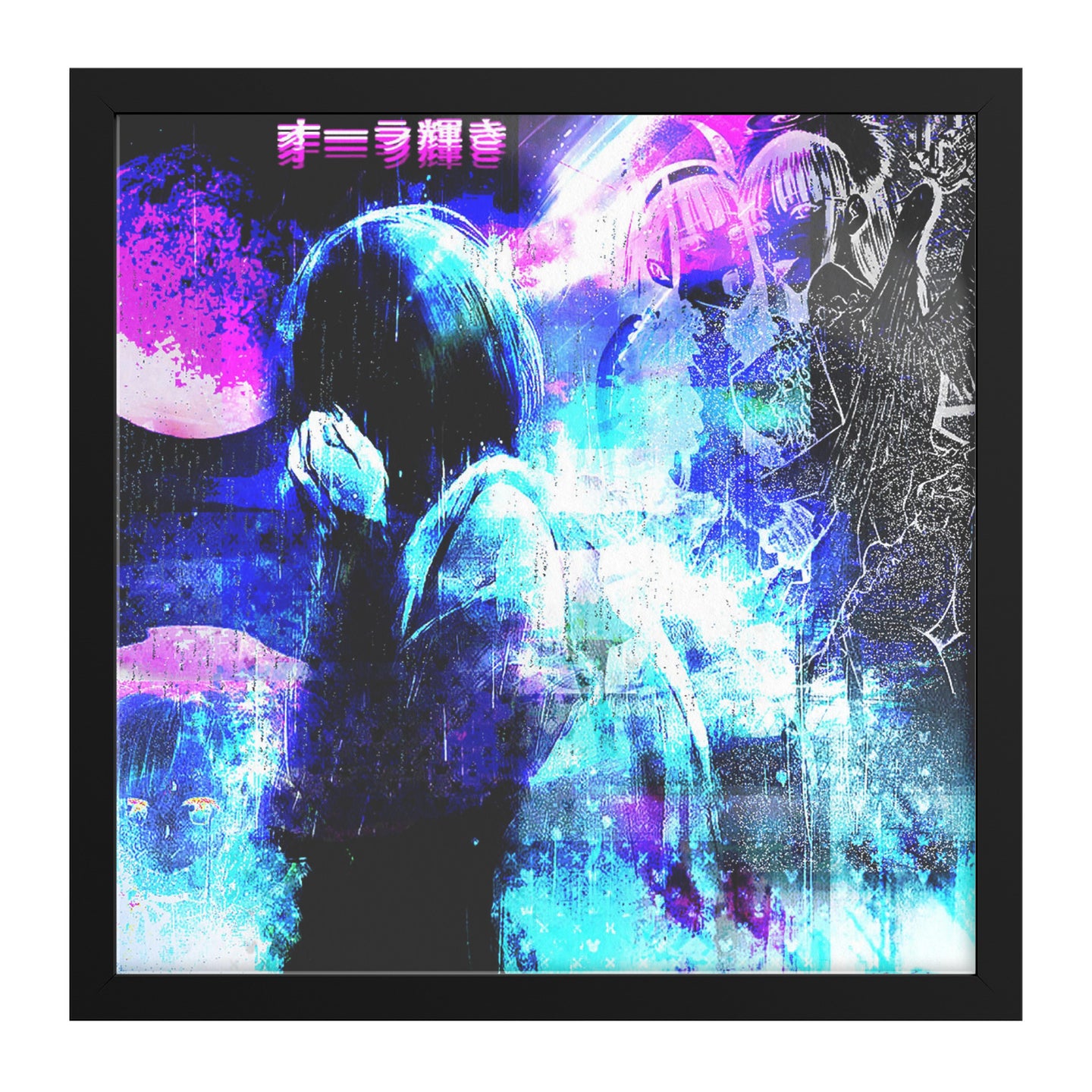 AURA GLOW FRAMED ART